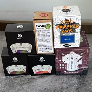 Fountain pen ink bundle
